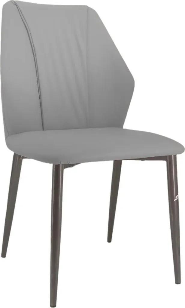 Chaise Lounge Lavio Gris Foncé - Lot de 2 avec assise ultra confort