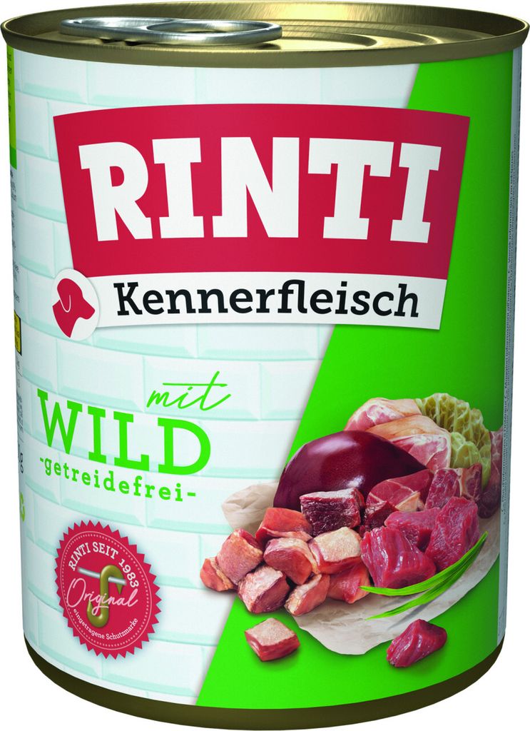RINTI Kennerfleisch, Adult, jede Rasse, Innereien, Spiel, Produktbild 