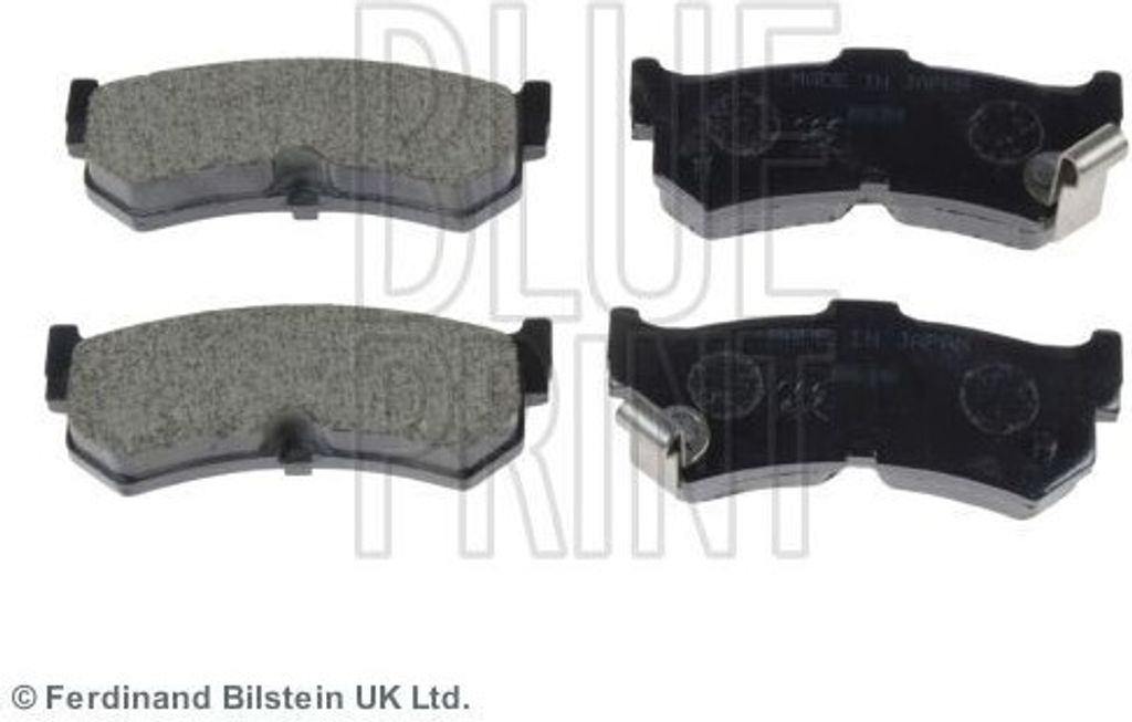 BLUE PRINT Bremsbeläge Satz Hinten für NISSAN MICRA II (K11) ADN142102