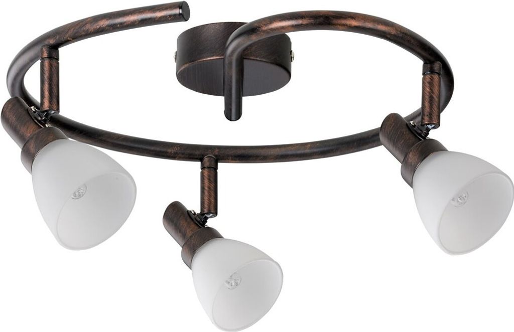 Paulmann Spotlight Classico Twister 3x42W G9 Rusty Iron Produktbild 