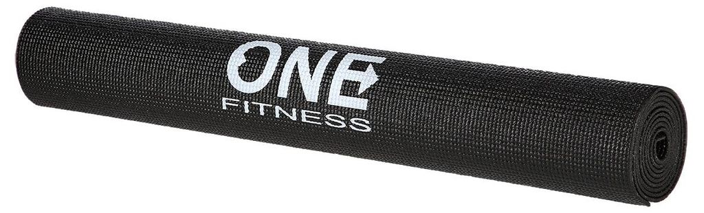 Podložka pro jógu ONE Fitness YM01 černá Obrázek produktu 