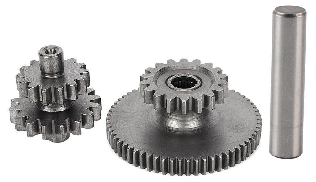 17T Anlasser-Untersetzungsgetriebe-Satz passend für Motorräder 150 cm3, 200 cm3, 250 cm3, CG125, CG200, CG250
