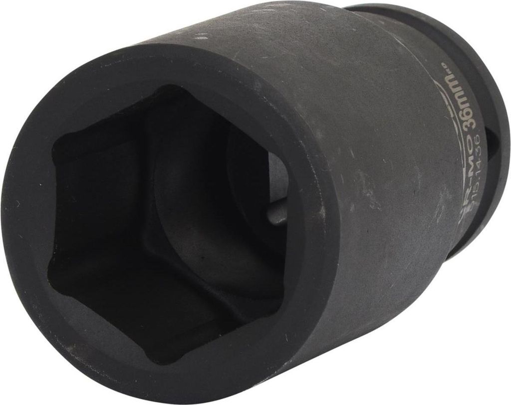 KS TOOLS 515.1436-E 3/4" Sechskant-Kraft-Stecknuss, lang, 36mm, auf Hänger