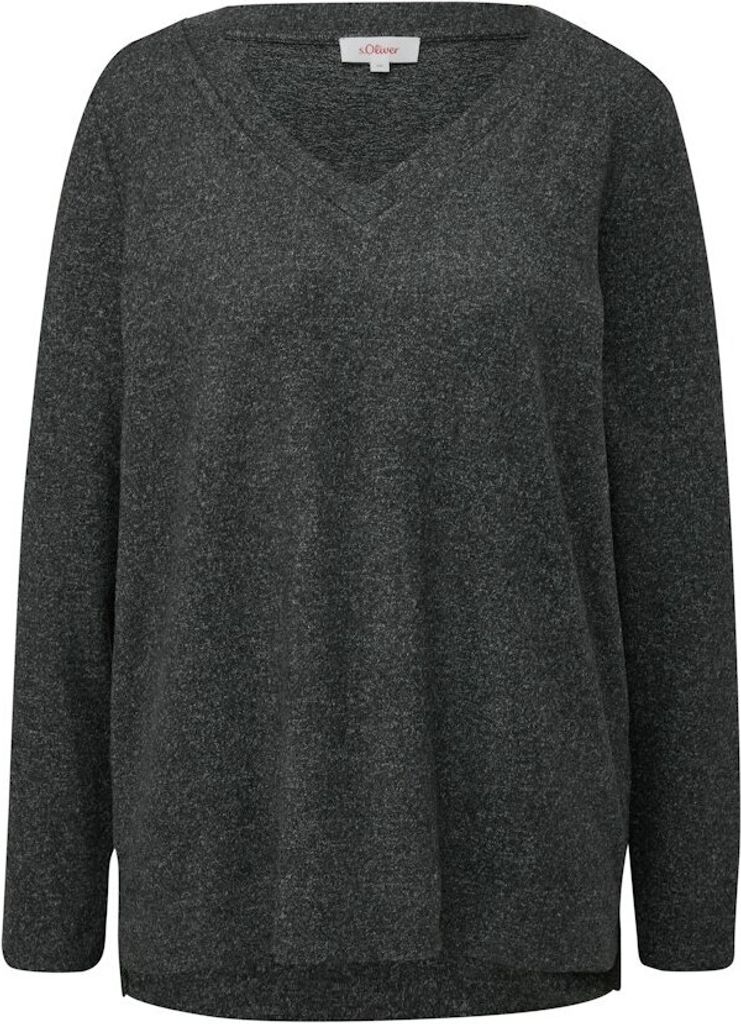 T-Shirt 9898 GREY/BLACK Größe 38