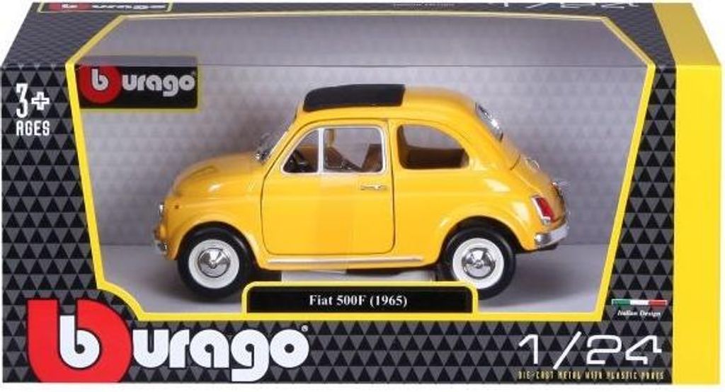 BBURAGO Fiat 500 F 1965, Oldtimer-Modell, Vormontiert, Produktbild 