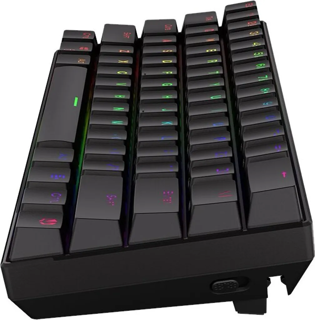 Clavier Mécanique 60% Sans Fil ENDORFY Thock Compact ARGB Switchs Marron - 7