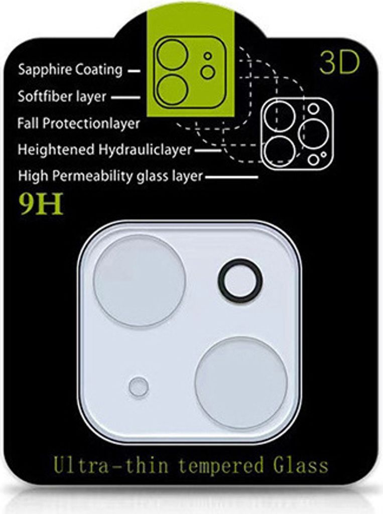 INF Klarer HD-Kameraobjektivschutz mit vollständiger Abdeckung (3er-Pack) iPhone 16 Pro/16 ProMax