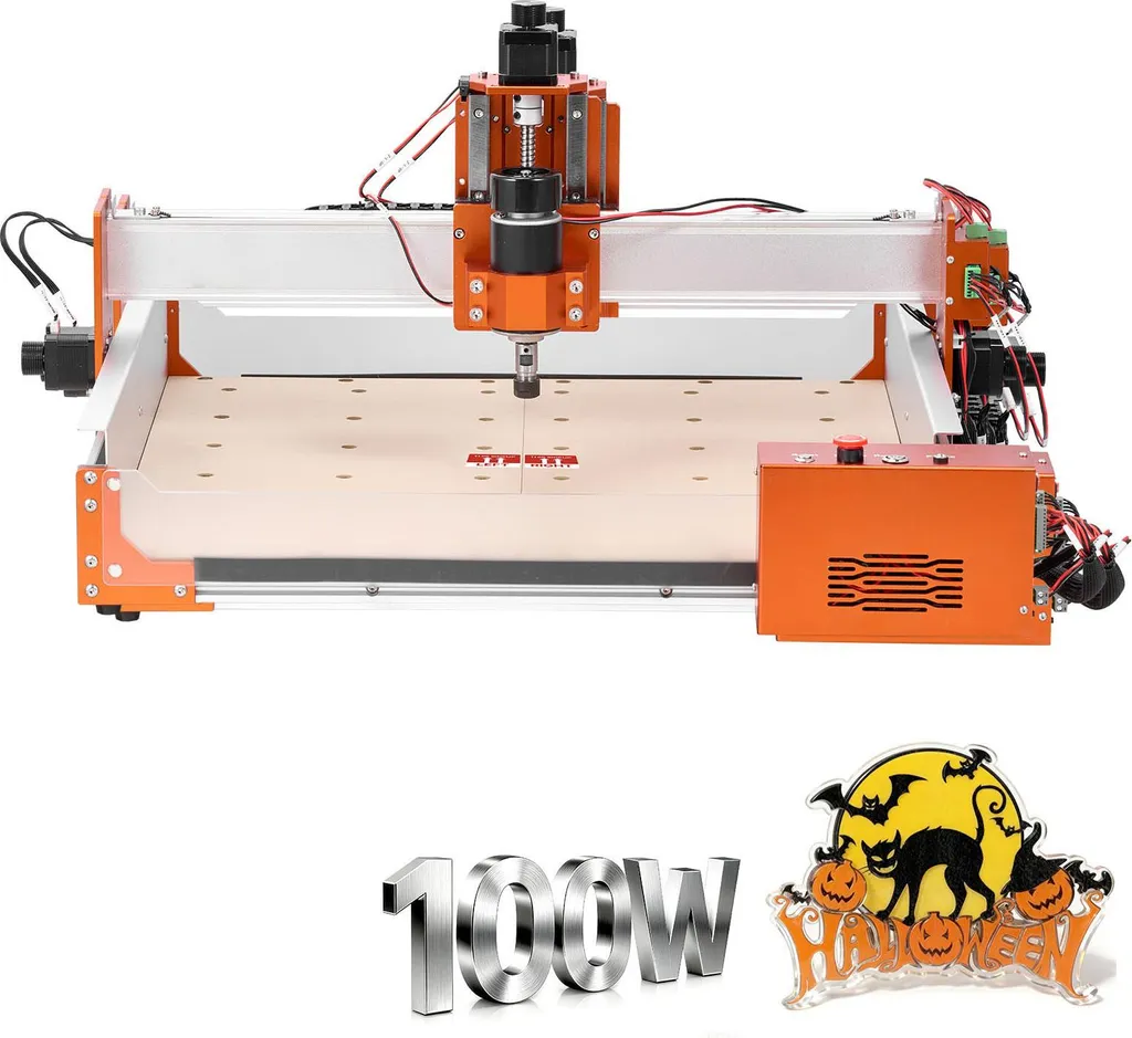 Fraiseuse CNC SucceBuy 400x400mm Machine à Graver 3 Axes de 100W