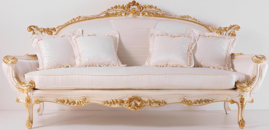 Chesterfield Sofa Polsterung Couch Dreifach 3 Sitzer Sofas Italienische Möbel