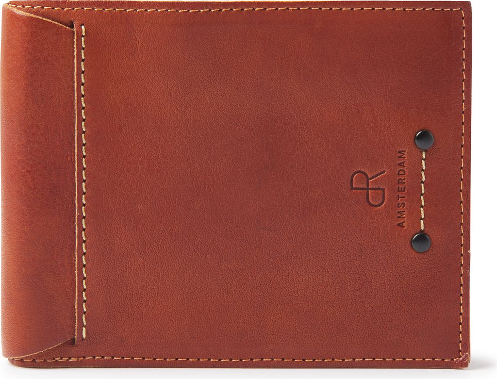 dR Amsterdam Herren Leder Brieftasche | Herren Geldbörse | Anti-Skim-Brieftasche | Kartenhalter | Herren Kartenhalter | RFID | Tampa - 93559 Camel