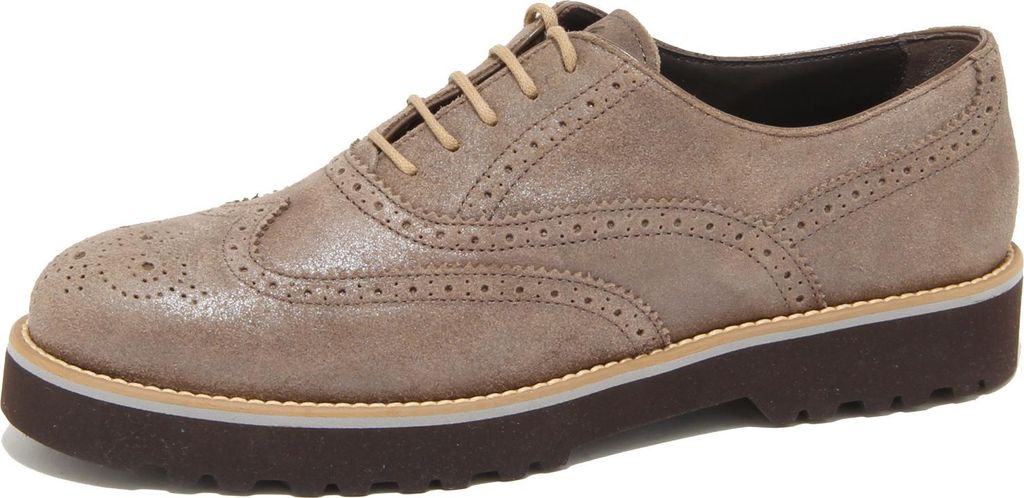 8240N scarpa donna HOGAN ROUTE FRANCESINA marrone Schuhe Frau