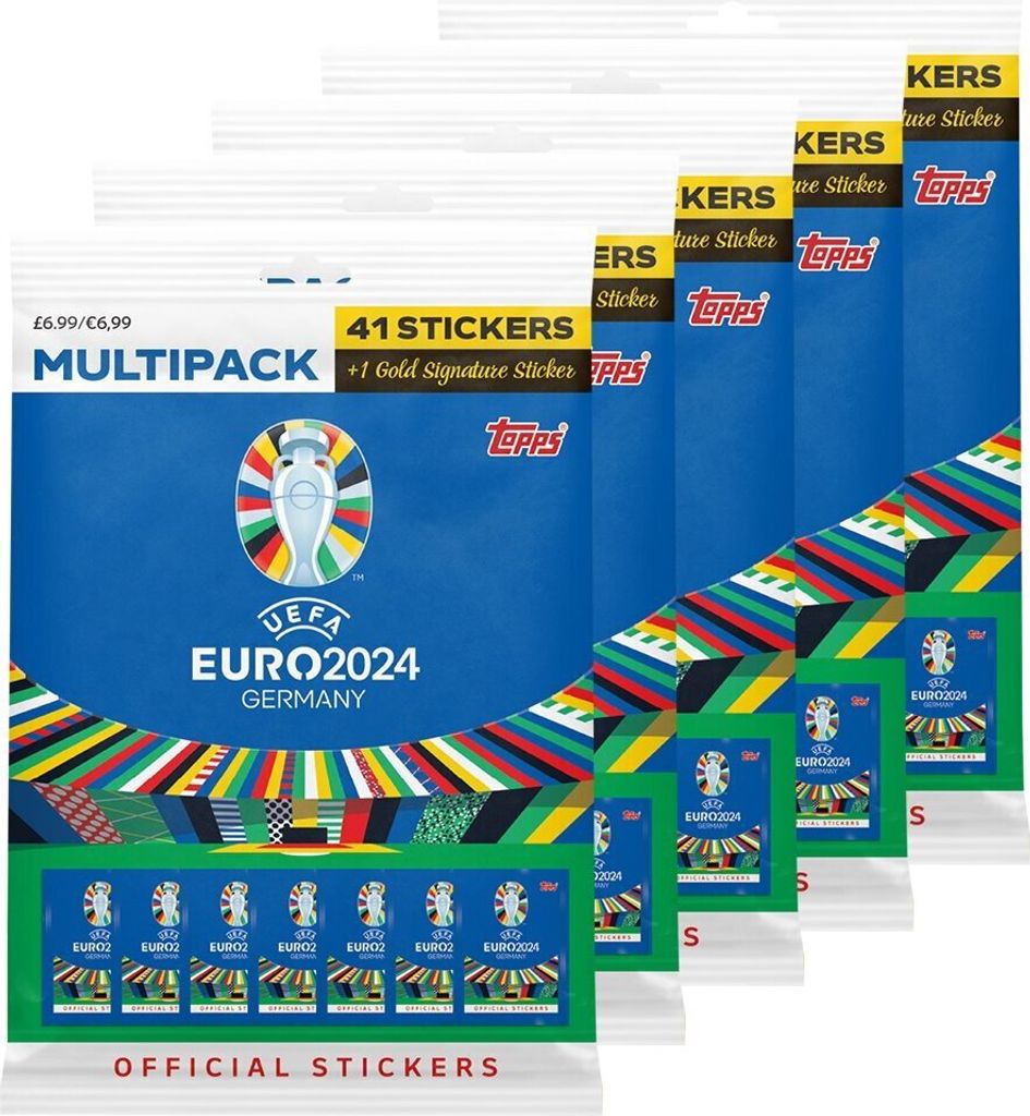 UEFA EURO 2024 Germany - Sammelsticker - 5 Multipacks Produktbild 