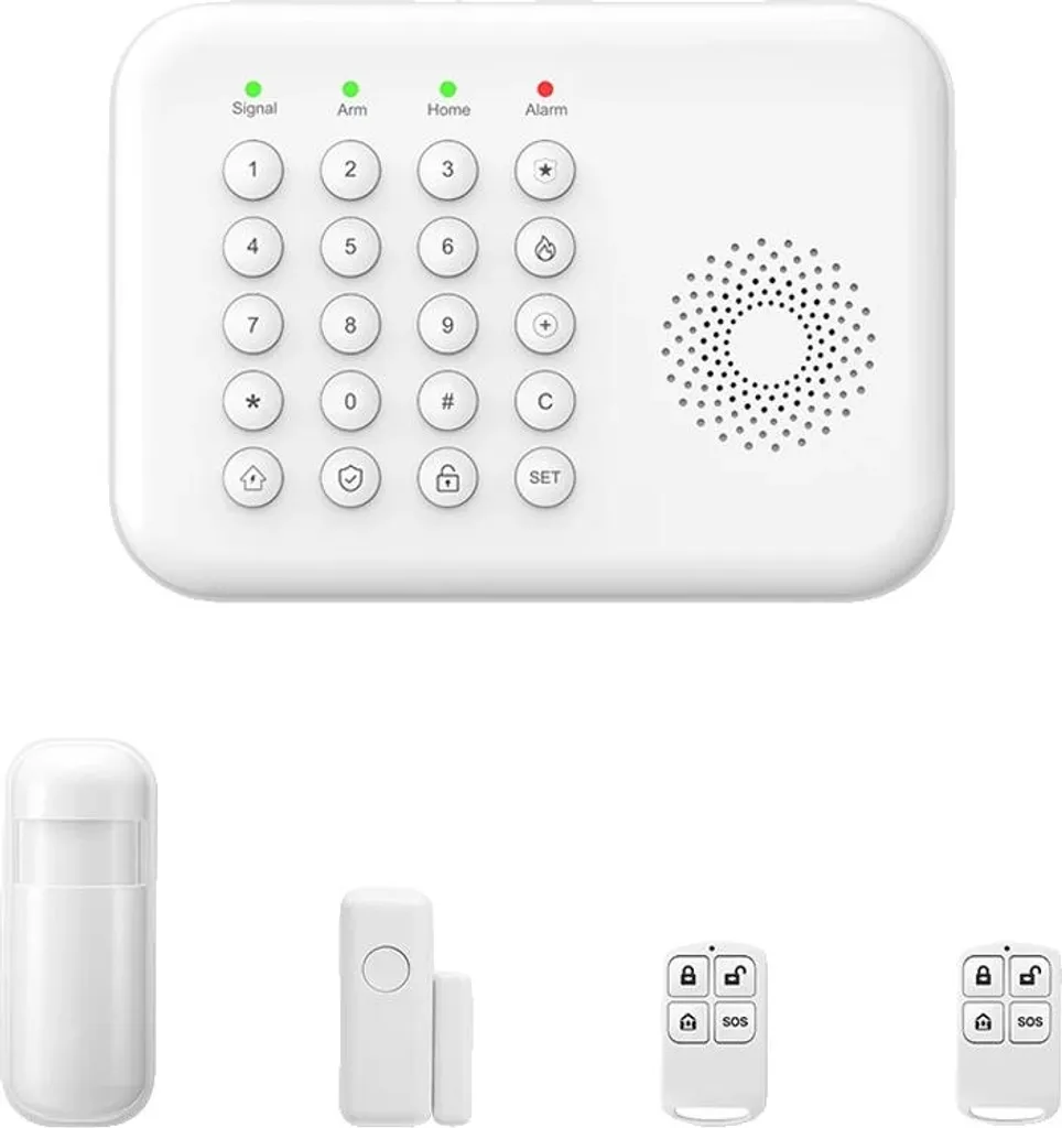 Système de sécurité sans fil à alertes instantanées 2G-A et SMS
