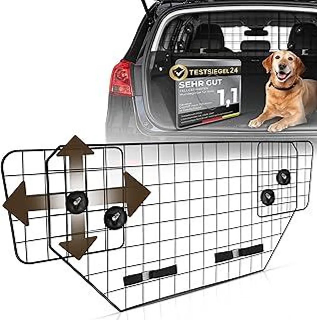 Griglia Divisoria Cani per SUV: Robusta per Off-Road e Avventura