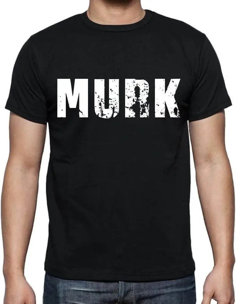 Herren Grafik T-Shirt Murk Öko-Verantwortlich Vintage Jahrgang Kurzarm Lustige Druck Geburtstag Geschenk Mann