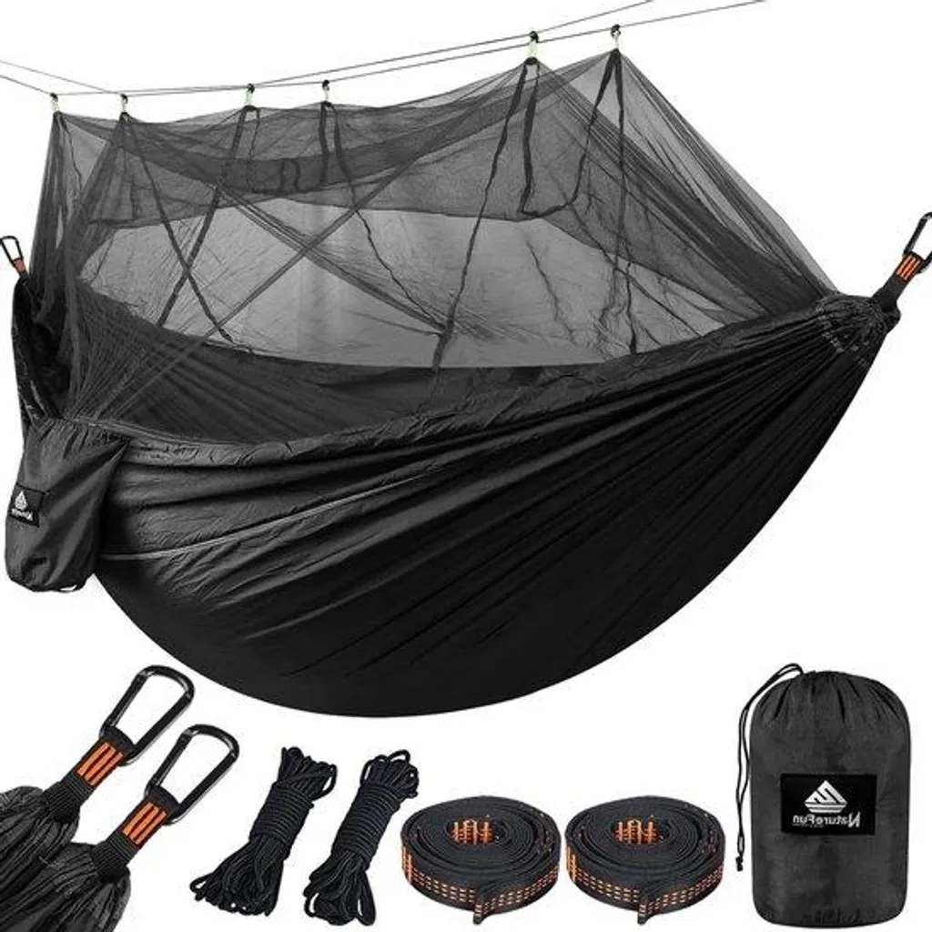 Hamac de camping moustiquaire contre piqûres nuit paisible 300x200