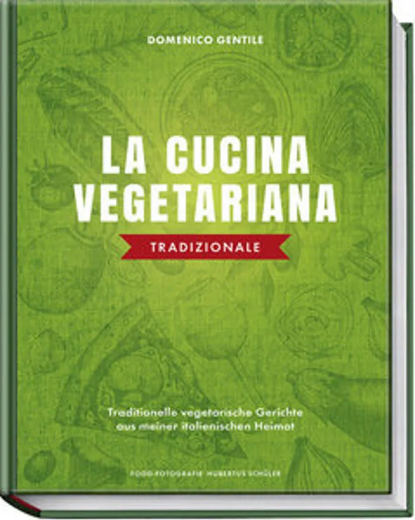 Livre de cuisine végétarienne traditionnelle italienne - Édition Reliée