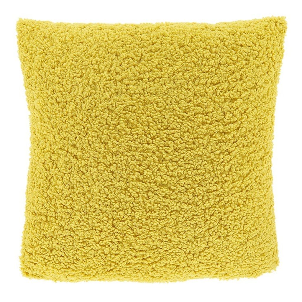 Unique Living - Dekokissen Chico Zitronengelb 45x45