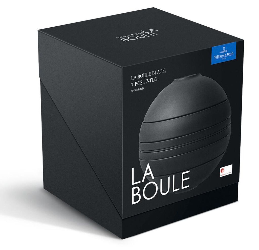 Villeroy&Boch - Zestaw talerzy La Boule Iconic czarny Zdjęcie produktu 