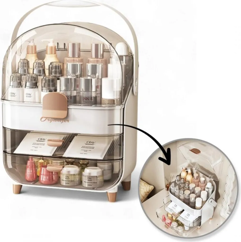 Rangement Carla Benidda blanc robuste et modulable en taille unique - 6