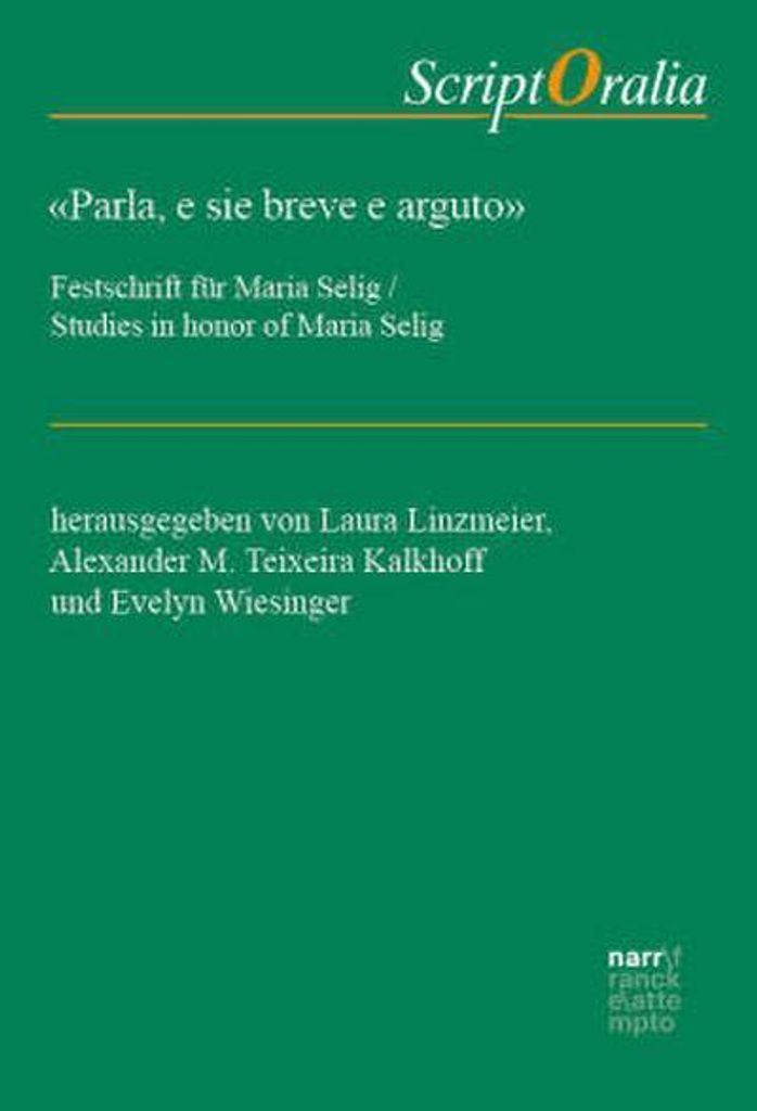 \Parla, e sie breve e arguto\""