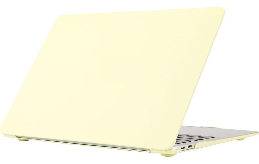 Mobigear Cream Matte Schutzhülle für MacBook Air 13 Zoll Produktbild 