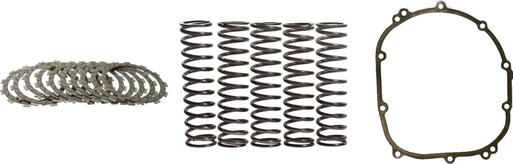 Kupplung Set für Kawasaki ZX-9R 900 E Ninja Baujahr 2000-2001 Kupplungslamellen Kupplungsfedern Kupplungsdeckeldichtung von pamoto - Neu