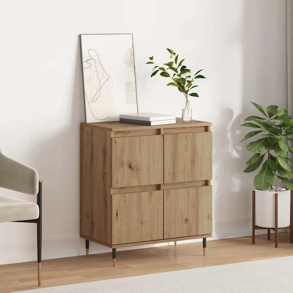 Maison Exclusive - Credenza Artisan-Eiche 60 x 35 x 70 cm