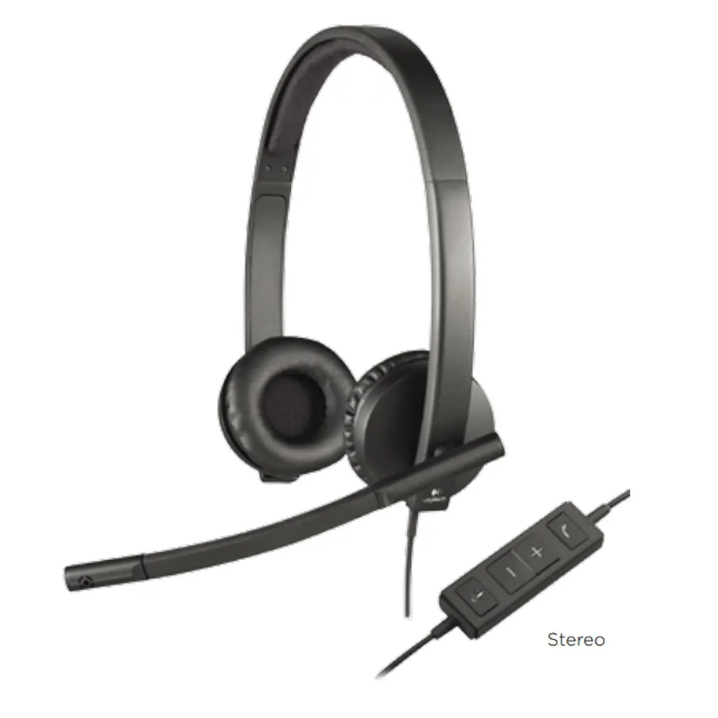 Logitech H570e Casque USB avec Commandes Intégrées et Son Numérique DSP - 18