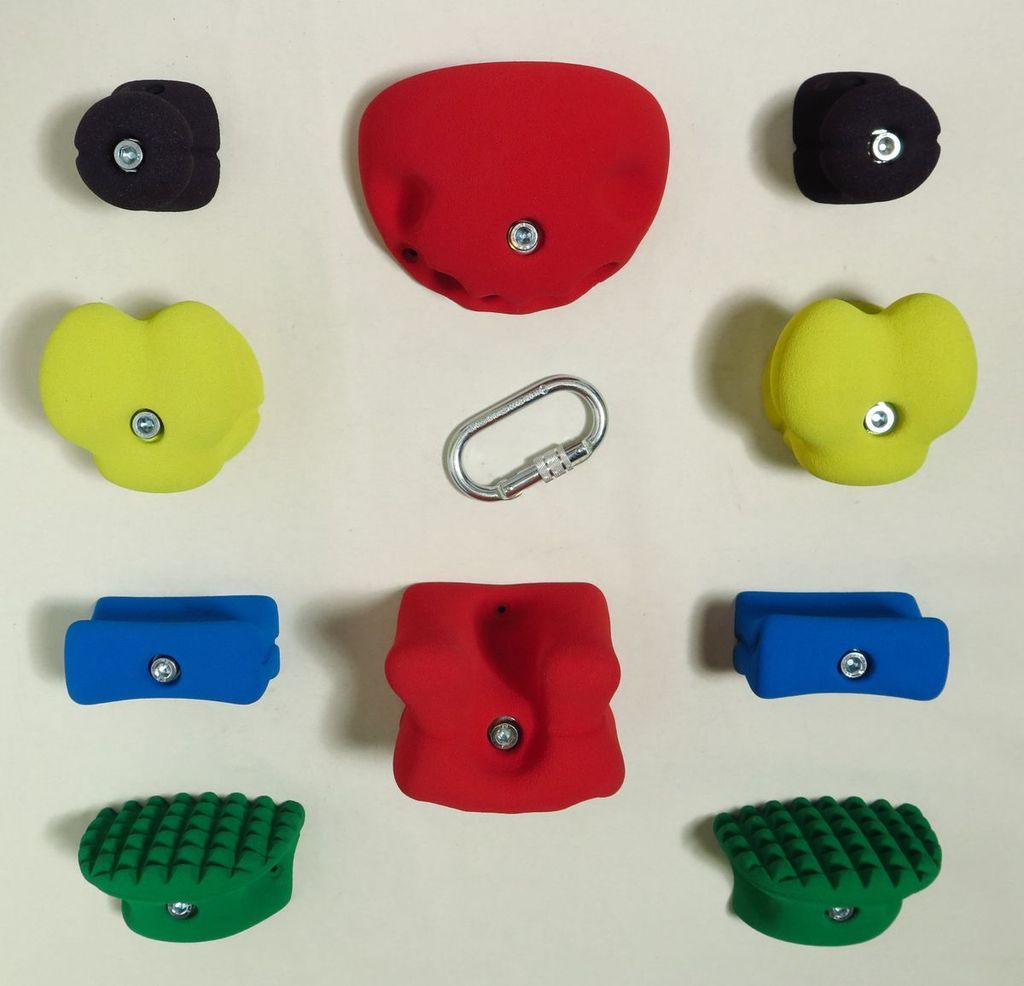 Therapie-Klettergriff-Set Einsteiger - KS Klettergriffe