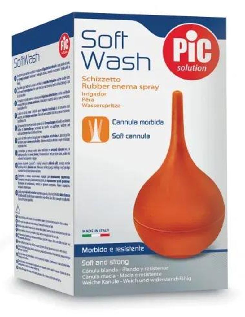 Jeringa suave para enemas, de 70 ml, con forma de pera, 1 Imagen del producto 