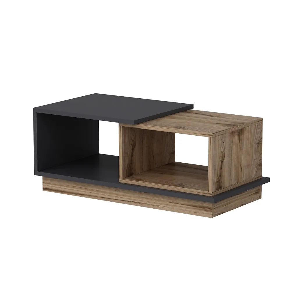 Table Basse Anthracite 90x45 cm Finition Mate Durable Skye Decor Concept - 6