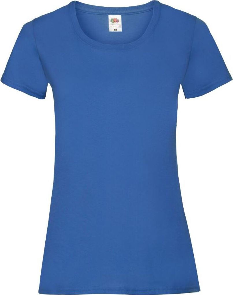 Damen T-Shirt Lady-Fit Valueweight T - Königsblau, L