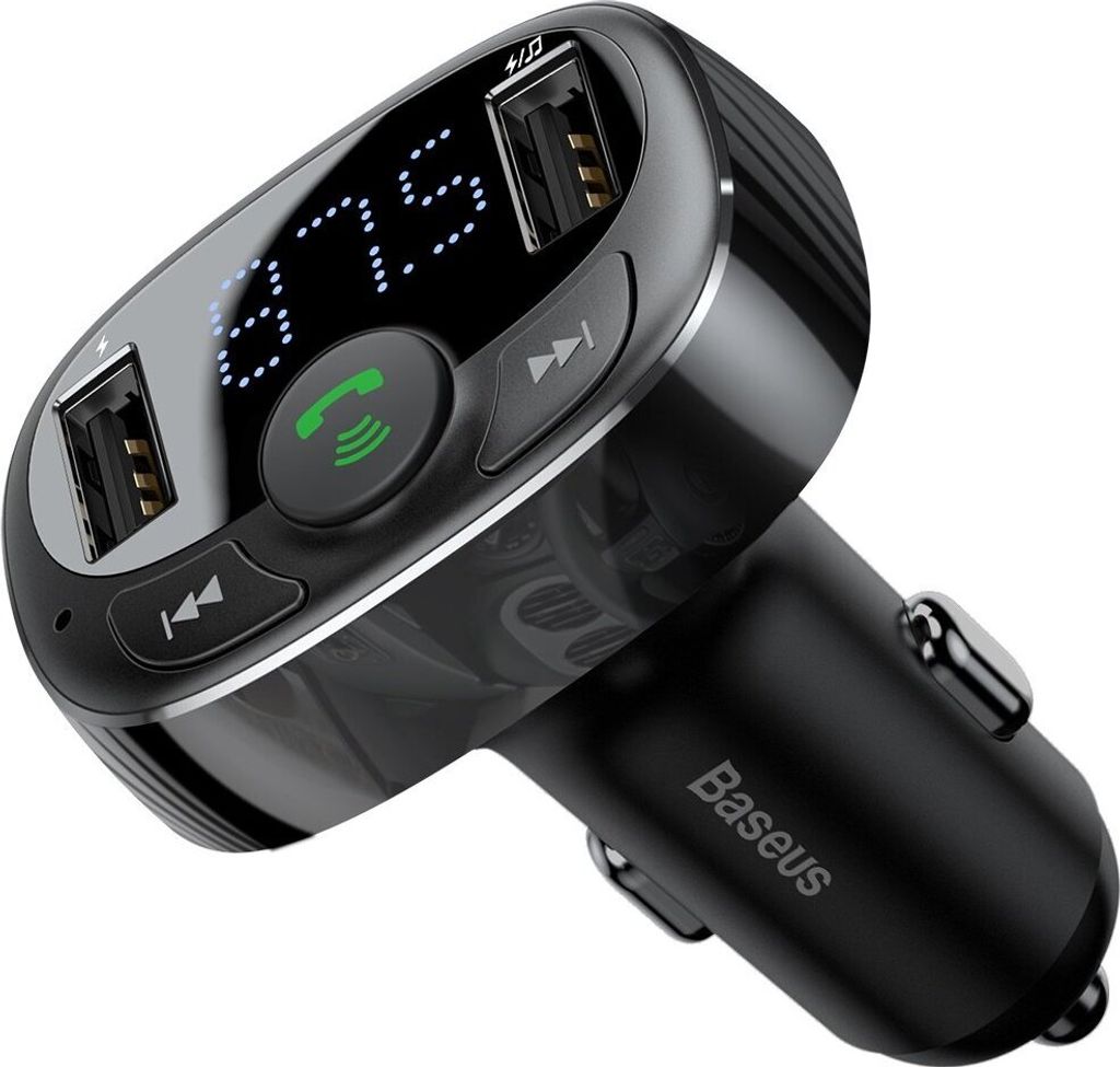 Caricabatterie da auto Baseus + Trasmettitore FM Baseus Immagine del prodotto 
