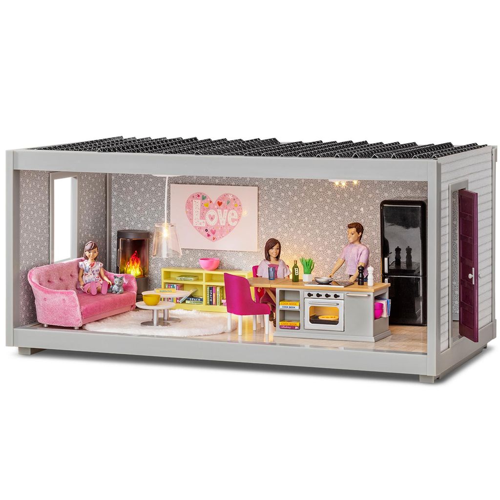 Lundby Puppenhaus Modul Zimmer 44cm Erweiterungsset Puppenhaus