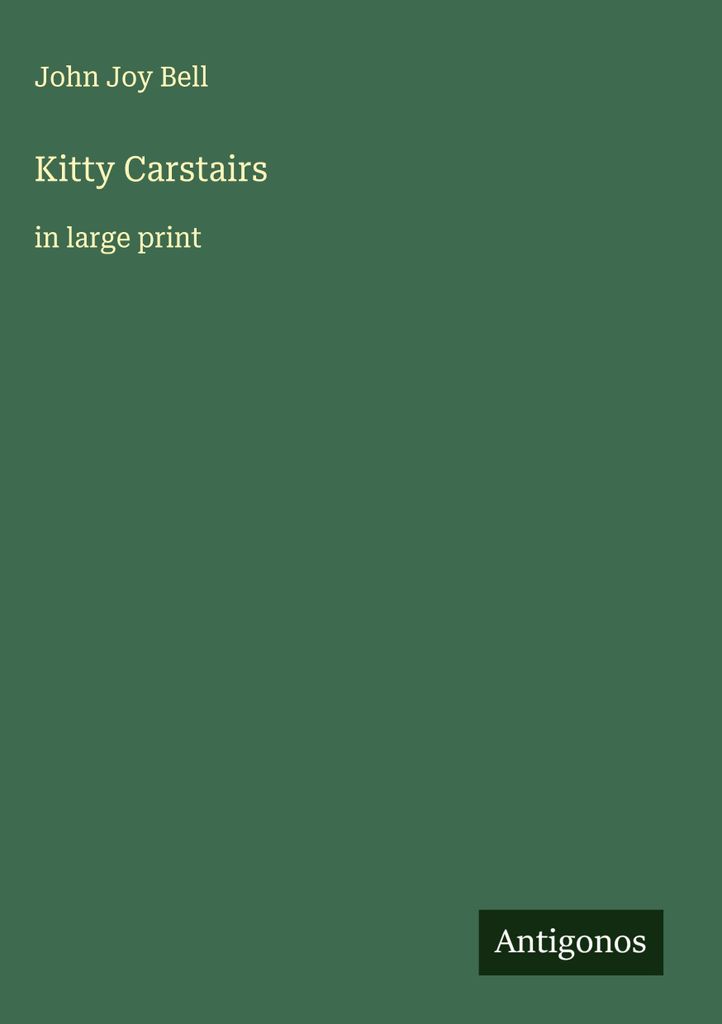 Kitty Carstairs