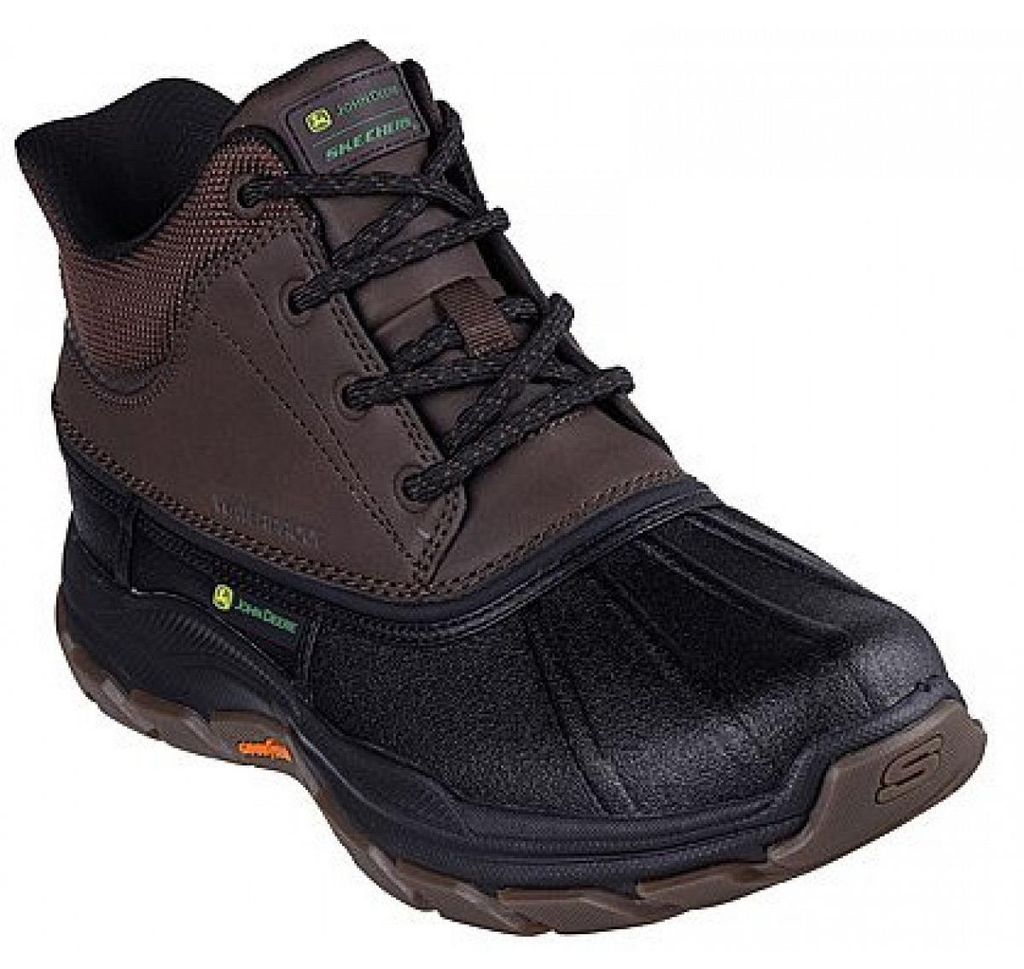 Skechers RESPECTED - SWAMPER Boots Braun in Gr. 44 Produktbild 