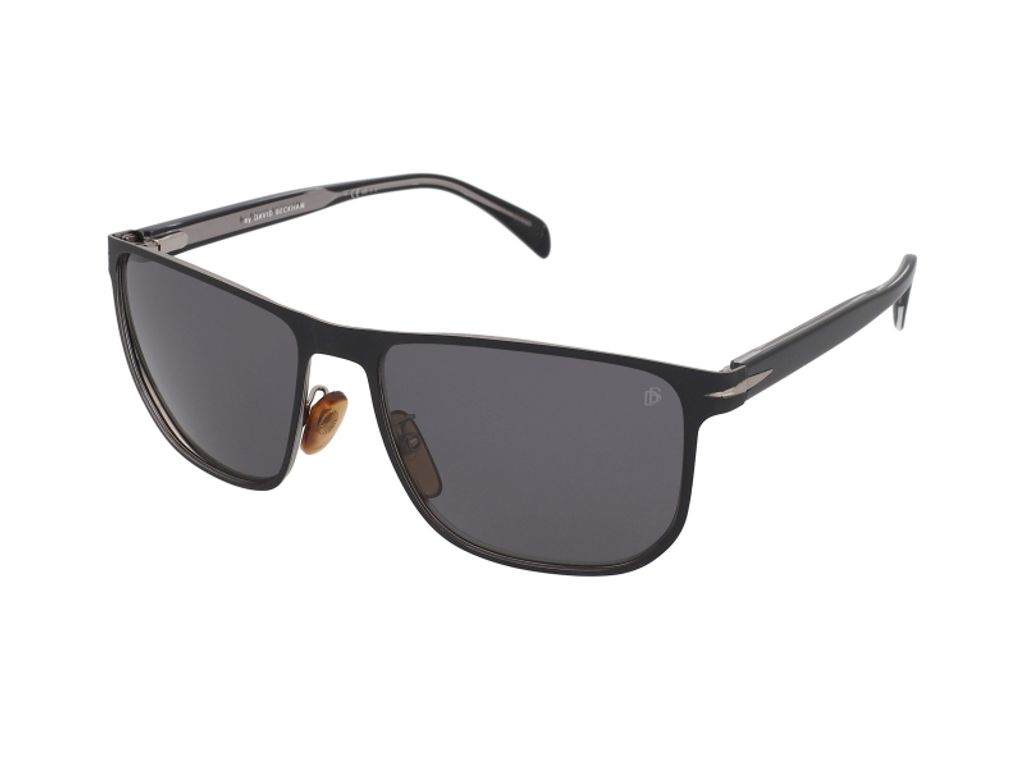 David Beckham Rechteckige Sonnenbrille 1061S aus Acetat und Metall für Herren