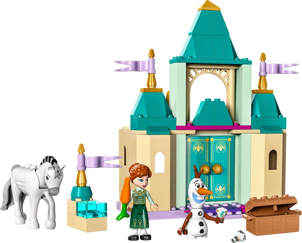 LEGO 43204 Disney Prinses Anna en Olaf in het kasteel uit Productafbeelding 