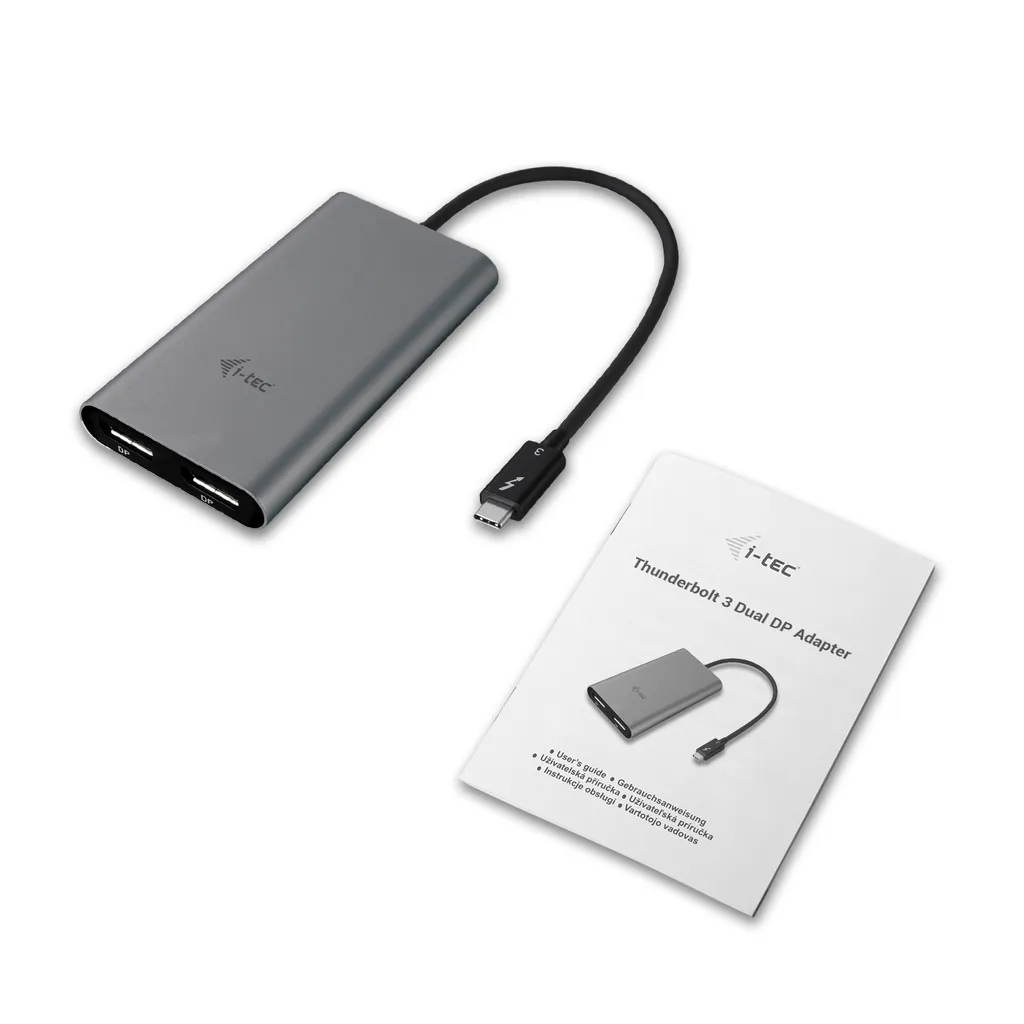 i-tec Video adattatore Thunderbolt 3 Dual DP - 2