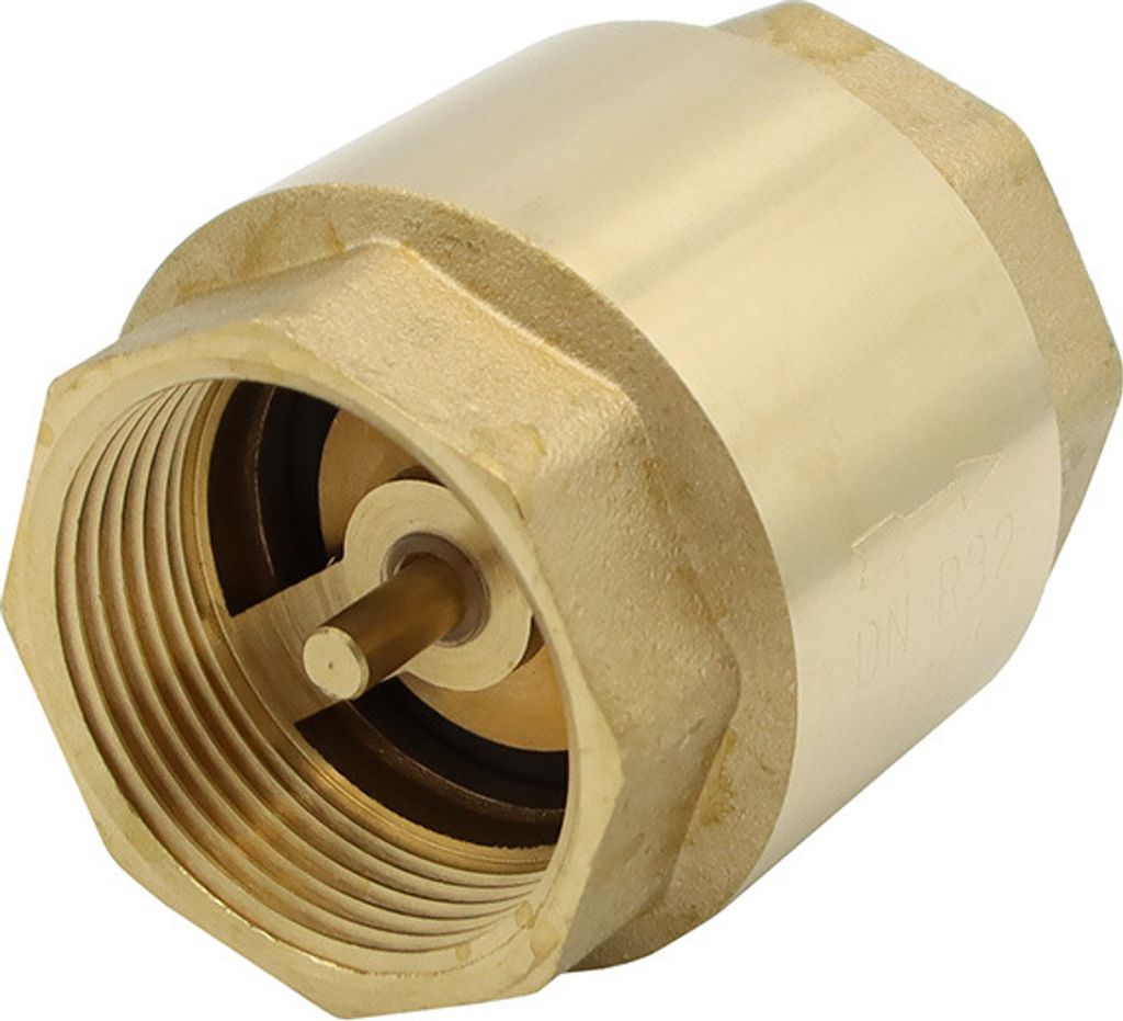 Messing Rückschlagventil Rückschlagklappe 1 1/4" Zoll DN32