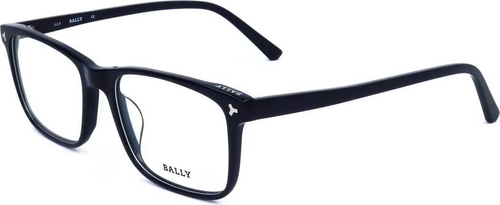 Lunettes Bally BY5023 H 090 Shiny Blue 54/17/145 pour hommes - Bleu