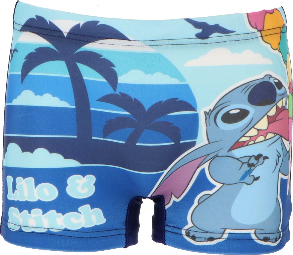 Disney Lilo & Stitch Badehose Jungen Badeshorts 122/128 (7/8 Jahre)