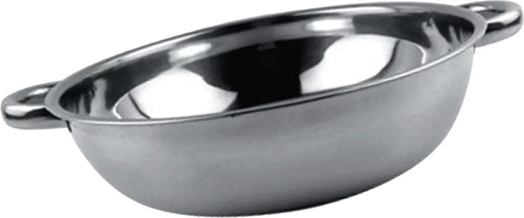 Casserole en acier inoxydable 36cm avec double tube chauffant pour induction