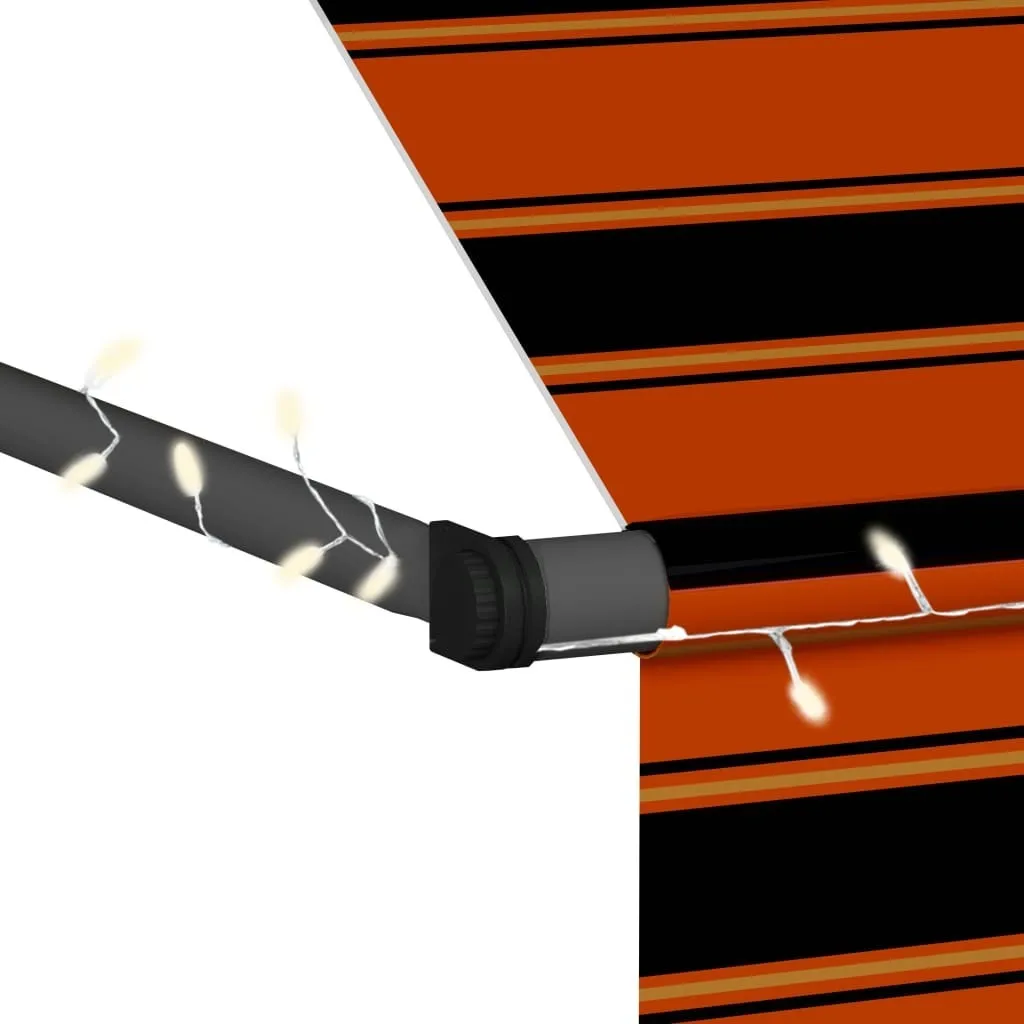 Tenda Retrattile Alta Protezione UV 300cm LED Solari | The Living Store - 6