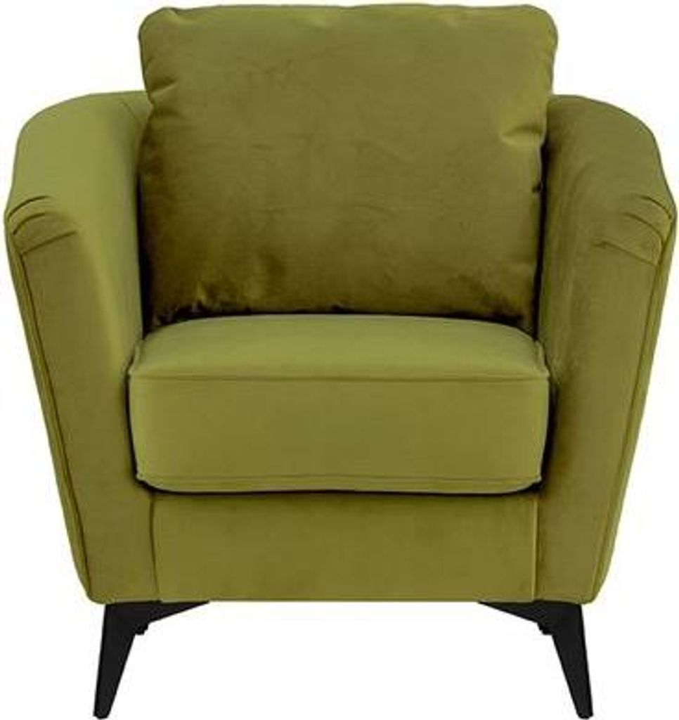 Dekorativer Sessel Mary aus medizinischem Schaumstoff-Velluto 9-matte black