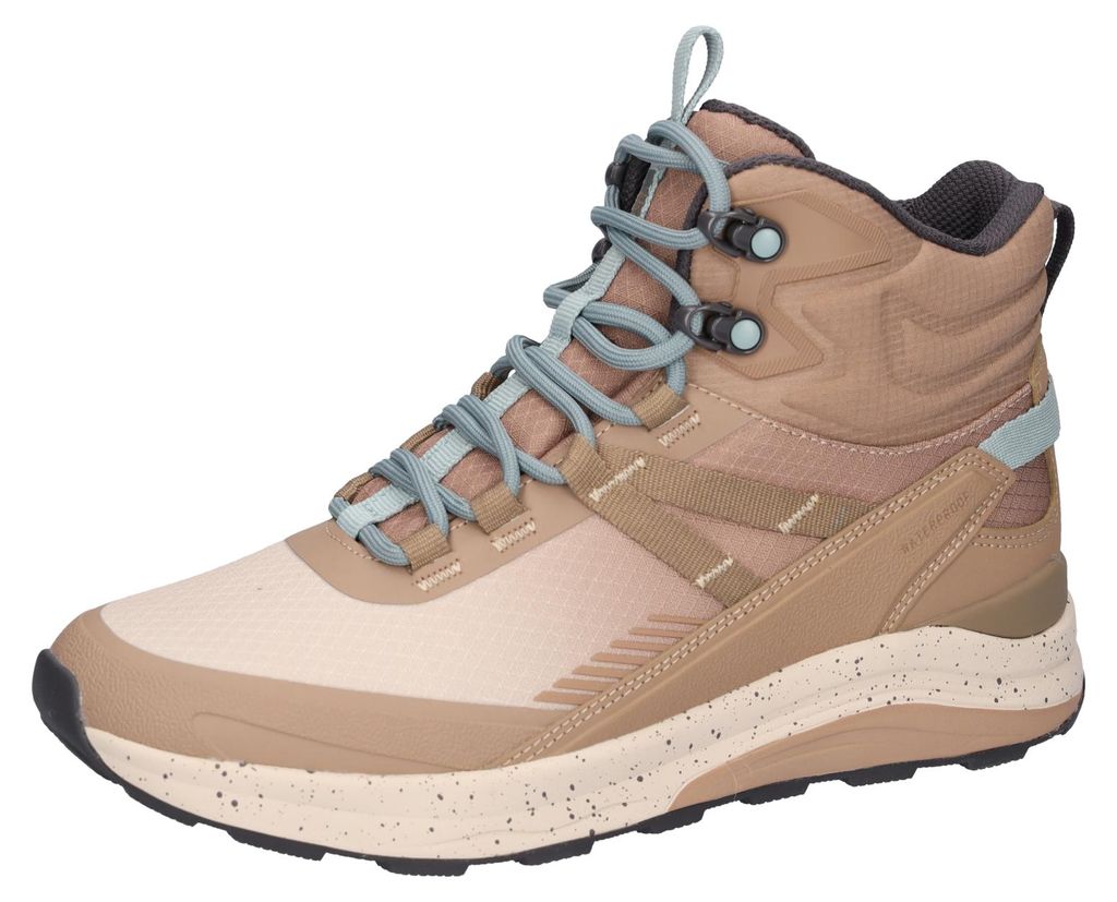 Waldläufer Damen Sportliche Stiefelette H-Charlie WP 751971 100 Beige