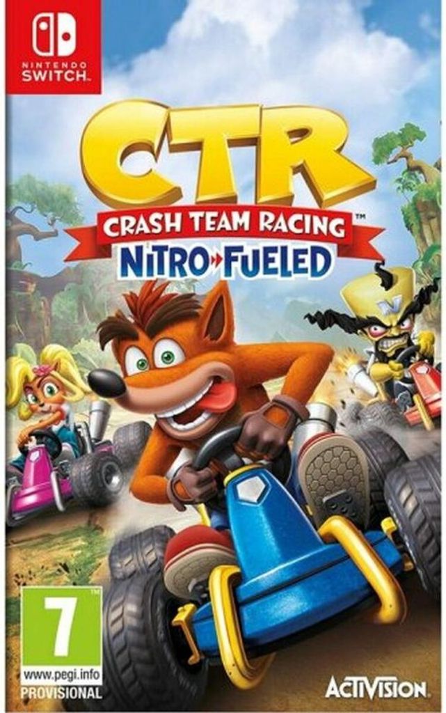 Nintendo Games Switch Crash Team Racing Nitro Fueled Produktbild 