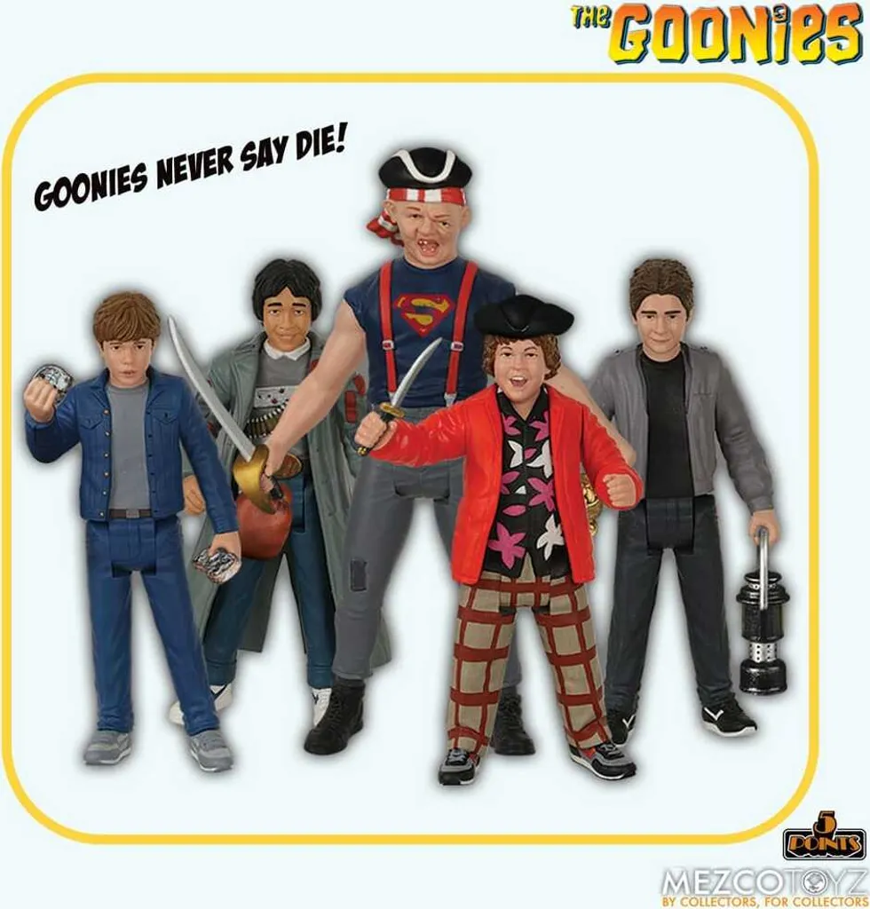 Figurines Les Goonies 9 cm série Mezco pour compléter votre collection