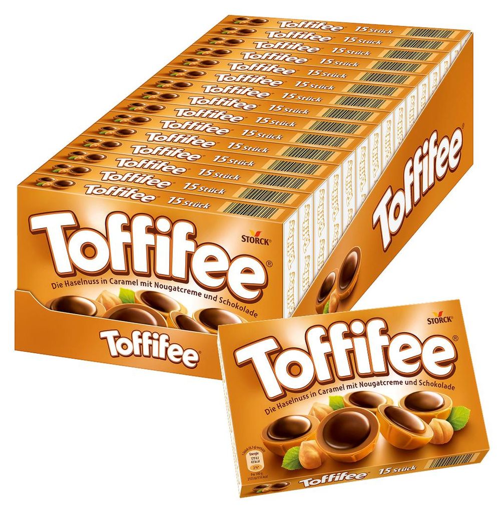 Storck Toffifee, Praline, Schokolade, 15 Packungen